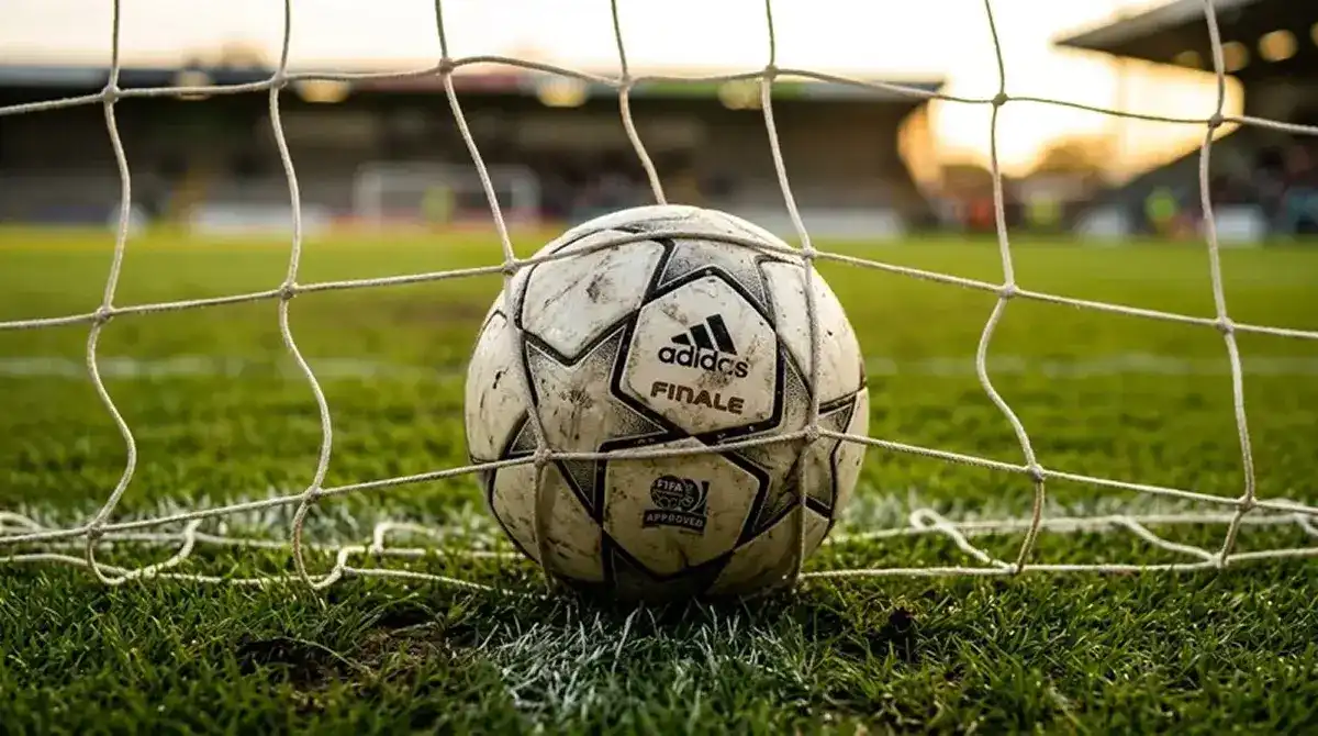 Balón entrando en la portería como referencia del recuento de goles del partido