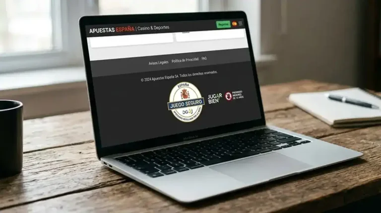 Sello de juego seguro de operador regulado en España junto a criterios de seguridad para elegir casa de apuestas