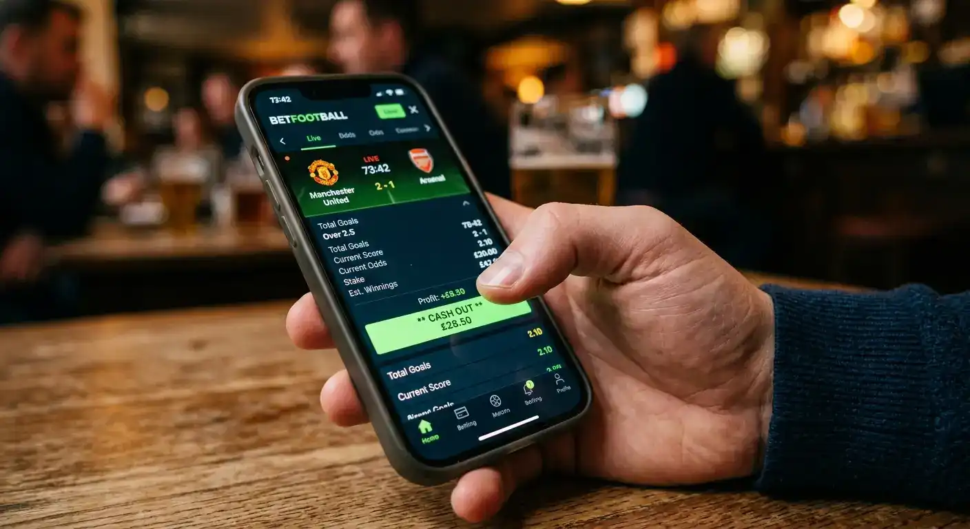 Opción de cerrar una apuesta antes del final del partido mediante el cash out