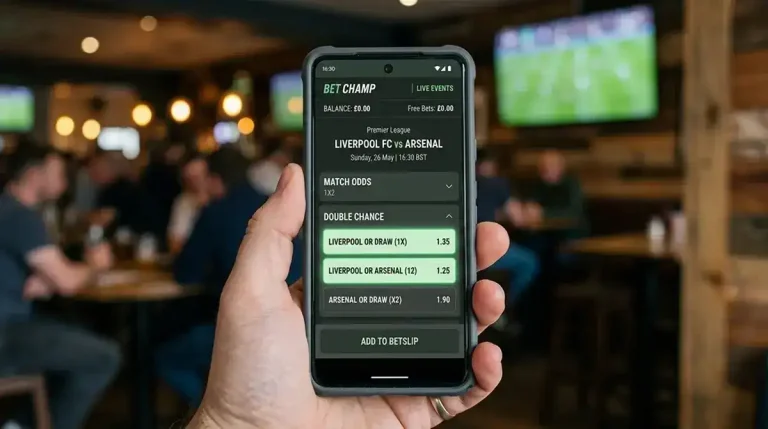 Doble oportunidad cubriendo dos de los tres resultados posibles de un partido de fútbol